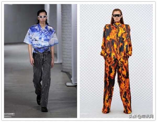 服裝流行趨勢—圖案 | 2022春夏女裝圖案分析：數字藝術