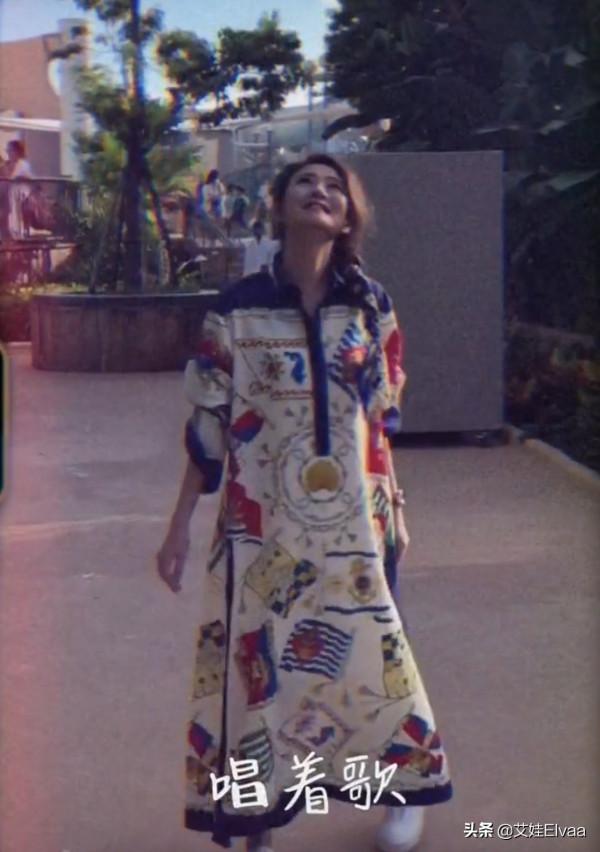 安以軒生活照太奢華，穿2萬裙跳舞，卻被吐槽像“床單”真不識貨