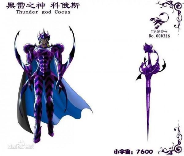 聖鬥士中的眾神（奧林匹斯主神 、冥界四神、北歐雙神、太古神等）