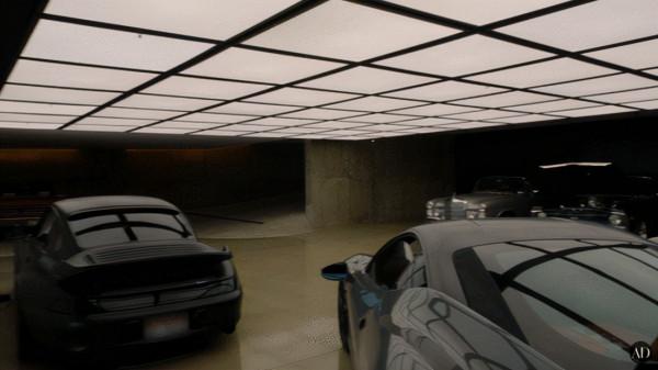 3.5億山頂豪宅佔地2.2畝 屋主竟然為豪車建了個展廳