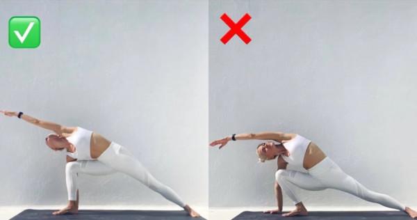 細節決定成敗,決定功效!分享8個瑜伽基礎體式的正誤對比圖 細節決定成敗,決定功效!分享8個瑜伽基礎體式的正誤對比圖