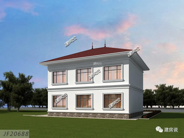 二層巴洛克別墅，氣質獨特，造型優美，看過一眼就忘不了