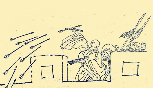 民間故事：小和尚練就鐵筷神功，一雙筷子抵禦金兵攻城的傳奇故事