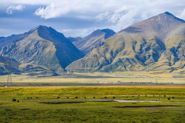 西藏超值得去的草原，是我國五大牧場之一，也是遊牧文化的繁衍地