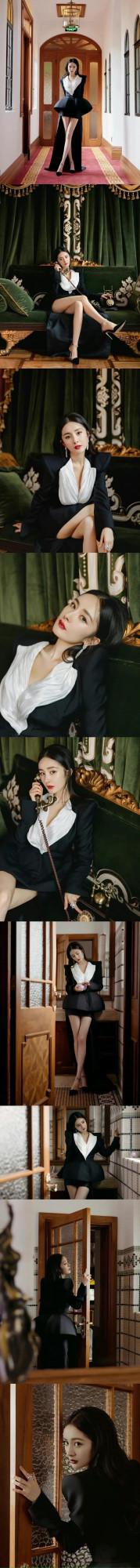 楊冪絕了，仙女下凡，美暈我了