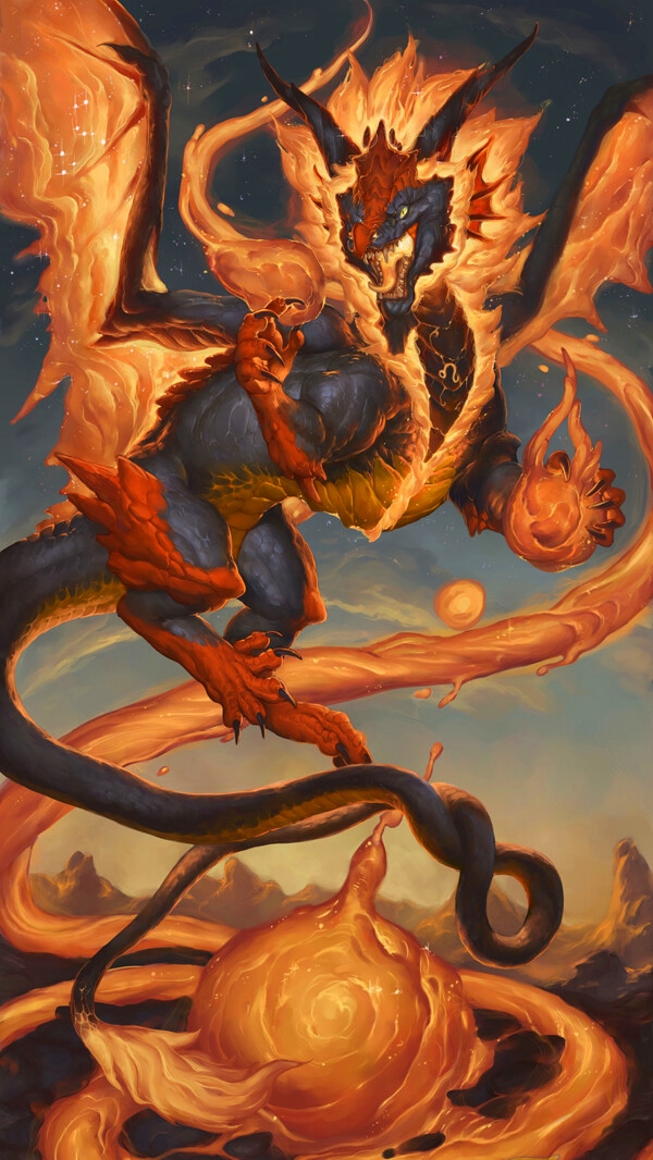 十二星座變成龍的話，手機桌布換起來