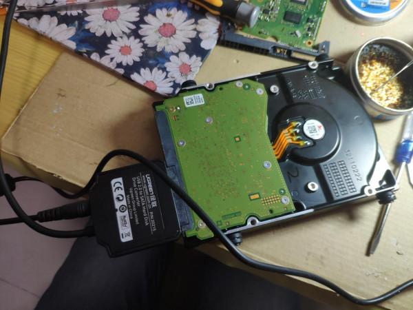 西數機械硬碟復活記