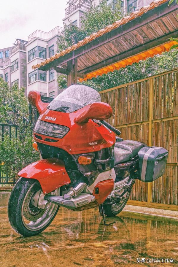 守護經典，將雅馬哈GTS1000擁入懷中（細節部分）
