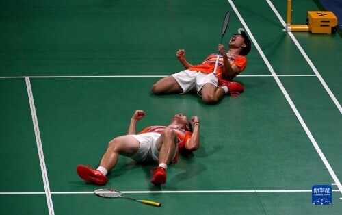 全運會羽毛球男子雙打：王昶/周昊東奪冠