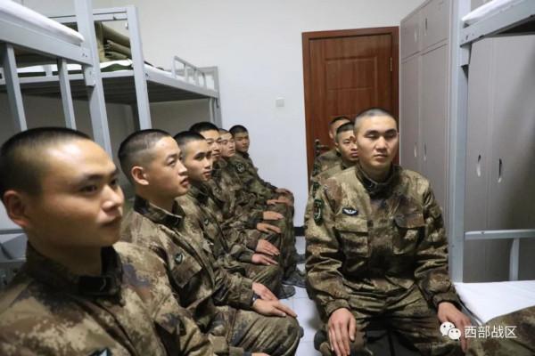 新兵下連，天路安了家