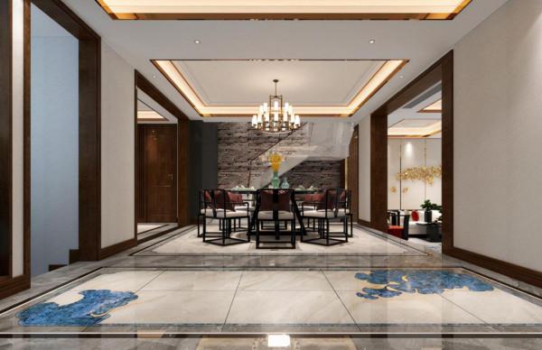 400平新中式別墅設計,將中式風格與現代風格和諧地融合在一起 400平新中式別墅設計,將中式風格與現代風格和諧地融合在一起