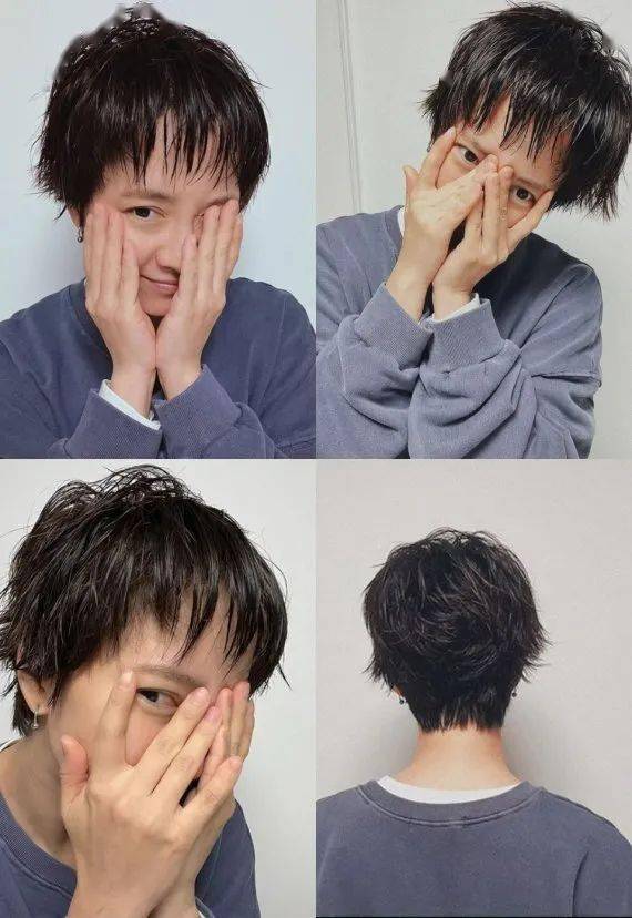 素顏也擋不住的美貌 怎麼就被短髮耽誤了？