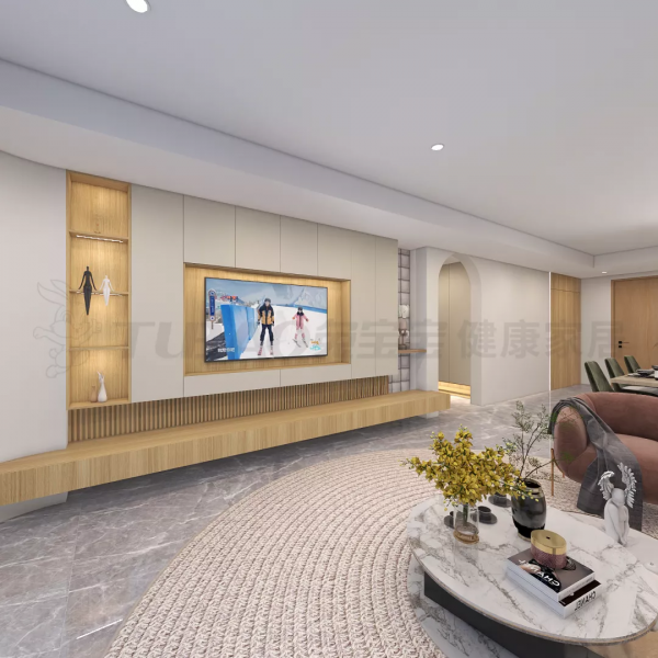 186㎡日式風清新四居室，吊頂與埡口的細節設計也太好看了吧