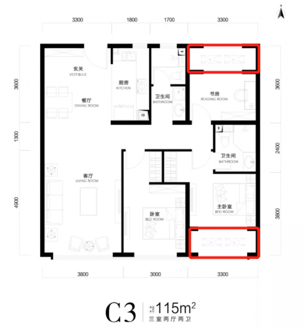 注意:房屋的這些部位不計入房本面積 注意:房屋的這些部位不計入房本面積
