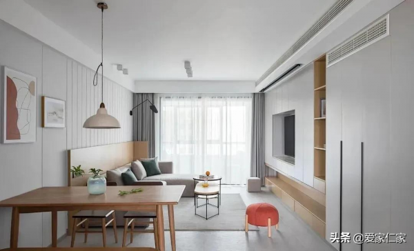 108㎡現代簡約風,簡約中透著一股清新和神秘感 108㎡現代簡約風,簡約中透著一股清新和神秘感