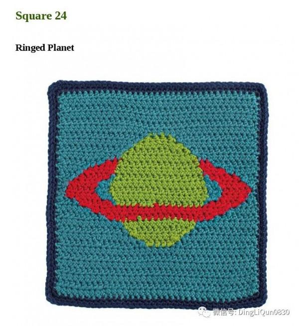 「鉤編圖解」28個經典的雙面彩色編織圖案，製作家居小物很好用