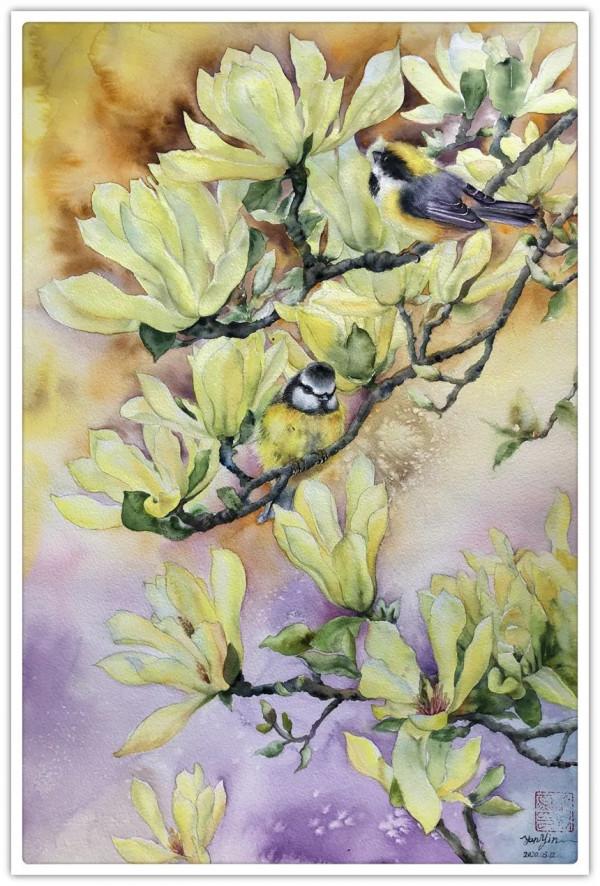 「盈月攬芳華·美好共此時」殷燕：中秋書畫特輯