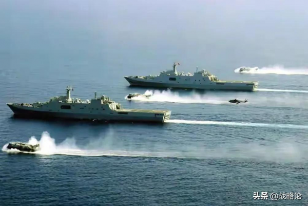 40萬噸位，330餘艘登陸艦艇，精確分析人民海軍兩棲登陸作戰能力
