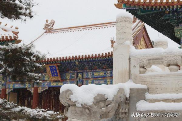 景山壽皇殿，被低估的雪景拍攝地，沒有約到故宮，來這裡