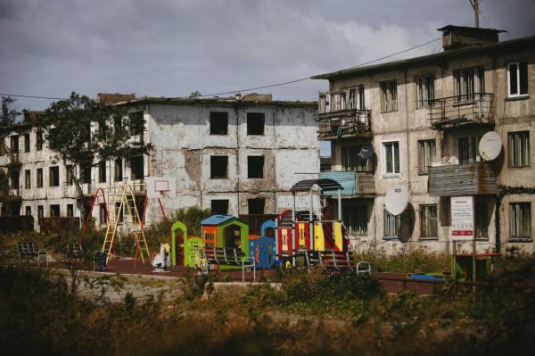 千島群島上的軍事鬼城 千島群島上的軍事鬼城