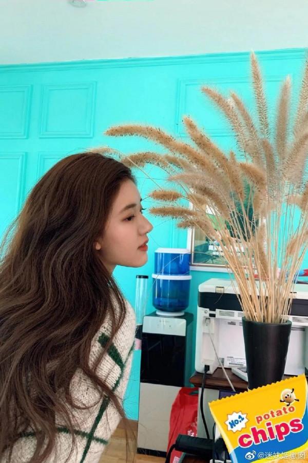 日常羨慕露思這髮量 不愧是古裝盤發都是用自己的真頭髮的女孩子