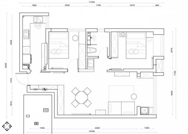 難怪越來越多人不要茶几，看了她80㎡新家，氛圍真讓人羨慕