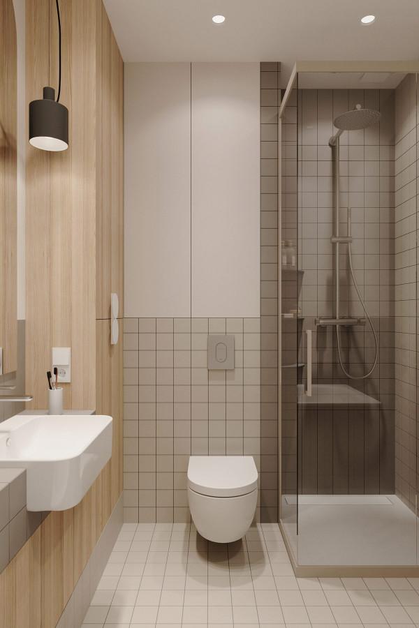 71㎡小戶型,2室2廳2衛+衣帽間!她用色彩和材質劃分空間 71㎡小戶型,2室2廳2衛+衣帽間!她用色彩和材質劃分空間