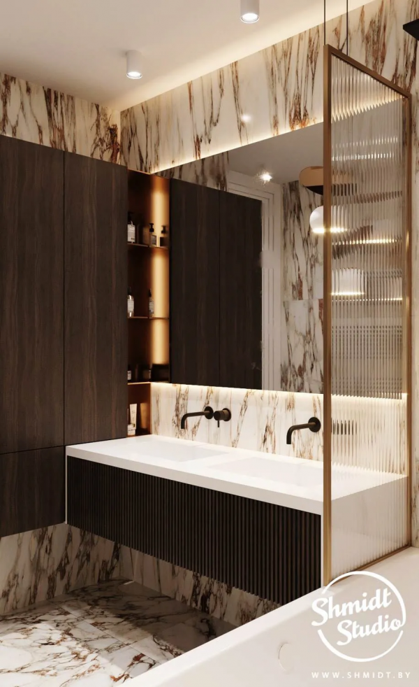 大理石衛生間，果然與眾不同