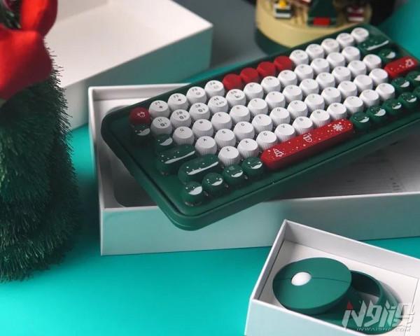 雷柏新女性ralemo聖誕版鍵鼠圖賞 雷柏新女性ralemo聖誕版鍵鼠圖賞