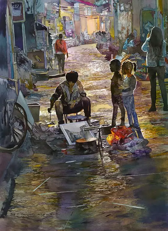 東方美，美國畫家筆下的中國故事