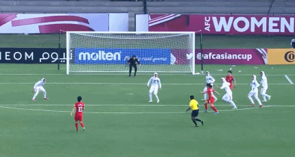 亞洲盃-中國女足7-0伊朗提前晉級，王炸組合皆雙響唐佳麗替補建功