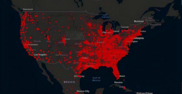 美利堅單日確診病例超25萬，但這並不可怕，可怕的是正在轉移視線