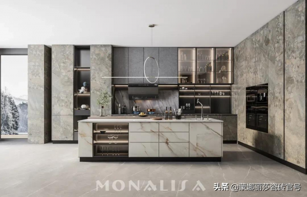 大板巖板扮靚新家，打造硬核感滿分的廚衛空間