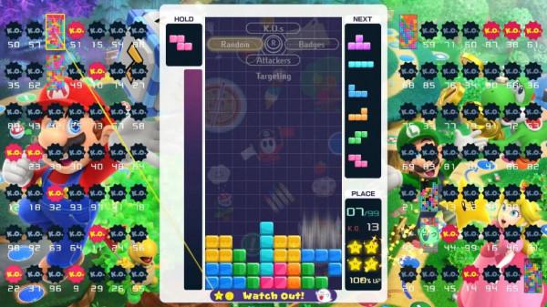 《俄羅斯方塊99》王者杯第22回 聯動《馬里奧派對：超級巨星》