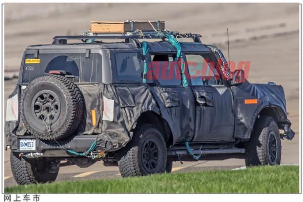 越野能力比牧馬人還強!福特全新硬派SUV諜照,配越野絞盤 越野能力比牧馬人還強!福特全新硬派SUV諜照,配越野絞盤