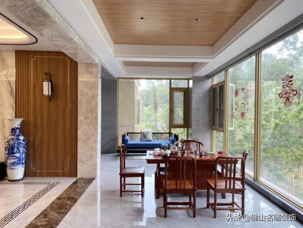 現代中式風四居室,古典雅韻、時尚舒適之家 現代中式風四居室,古典雅韻、時尚舒適之家