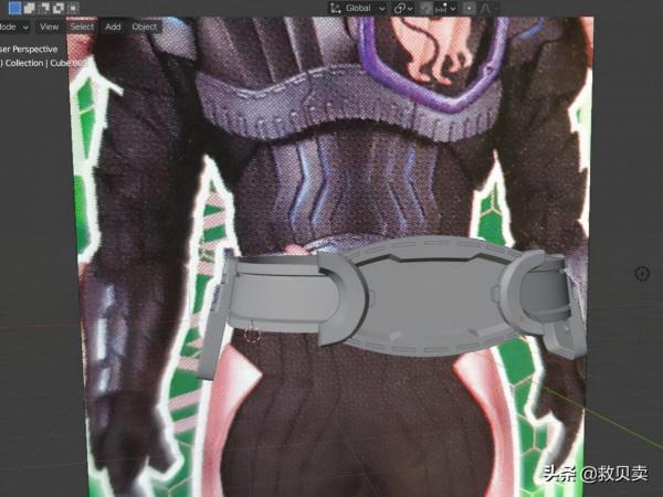 粉絲70天製作假面騎士利維斯皮套，沙雕惡魔調皮好玩，女友很喜歡