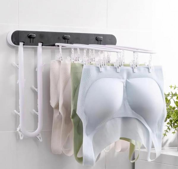 出差發現一戶人家的陽臺晾衣，整潔美觀，拍照給大家看看