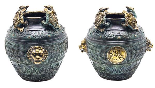 「煜煒泰鑑賞」招財金蟾聚寶盆 「煜煒泰鑑賞」招財金蟾聚寶盆