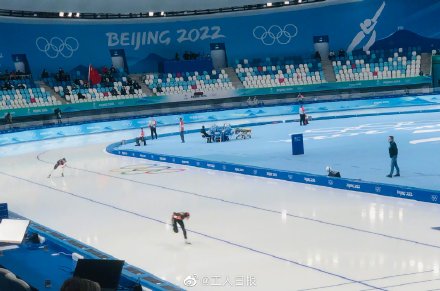 3分56秒93！速滑首金！新奧運紀錄