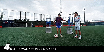 卡洛琳教你如何練習近距離控球 卡洛琳教你如何練習近距離控球