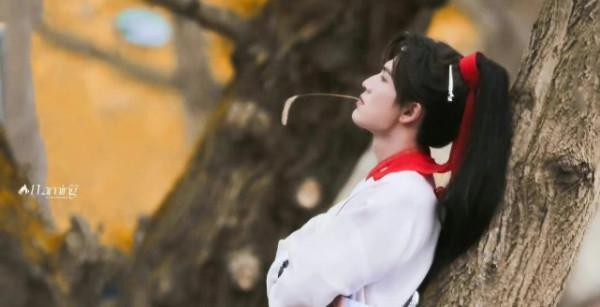 《天官賜福》路透曝光，站姐畫衣服，這個保密程度你期待嗎