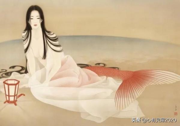 兩位畫家筆下的女性人物工筆畫，柔美脫俗，靈氣逼人