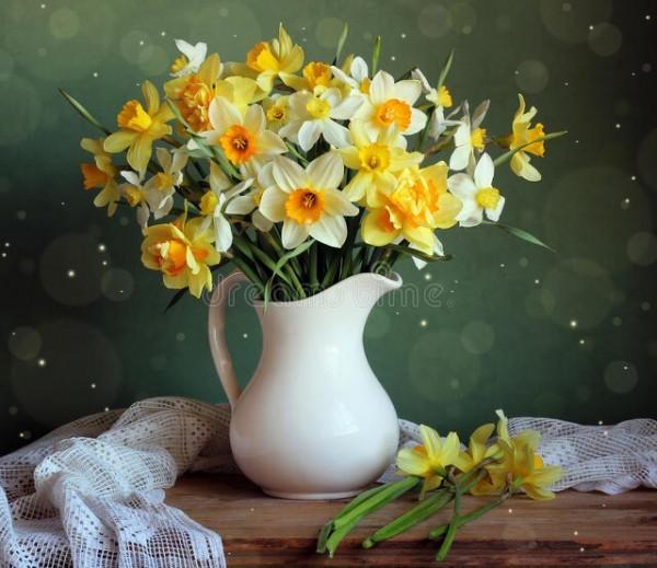 吉祥如意的水仙花