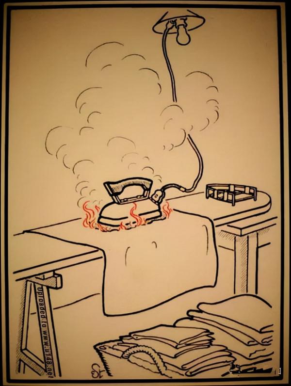 87年前的德國電力安全圖冊:極易發生觸電的30個瞬間 87年前的德國電力安全圖冊:極易發生觸電的30個瞬間