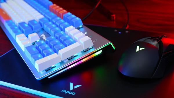 雷柏V530防水背光遊戲機械鍵盤簡評：多配色，好效能