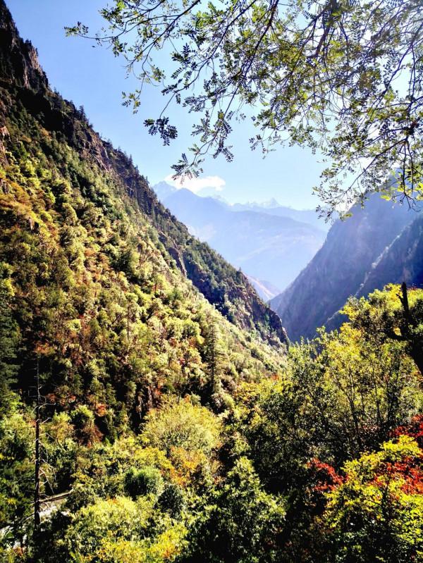 梅里雪山腳的世外桃源雨崩之旅第五天一一尼農峽谷 梅里雪山腳的世外桃源雨崩之旅第五天一一尼農峽谷
