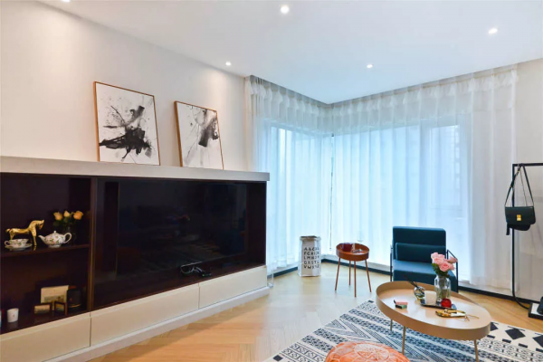 50㎡輕奢風小戶型裝修，三分離衛生間+衣帽間，看一眼就讓你心動