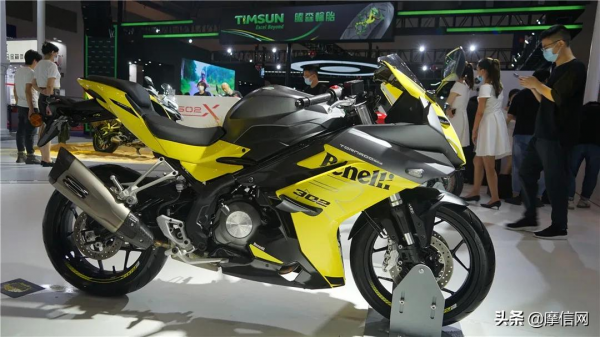 Benelli與領克推出聯名款摩托“燃金彈頭”