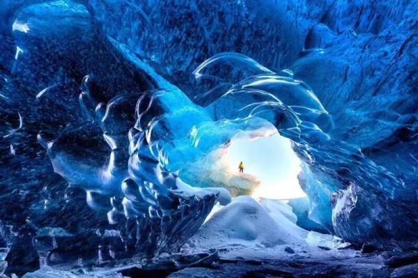 貝加爾湖藍冰絕美風景